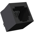 Keystone Electronics-949 Steckverbinder, Telefon und Telekommunikation CONN MOD JACK 8P8C VERT UNSHLD