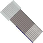 Cable Assembly 0.102m 0.5mm 10 to 10 POS Premo Flex FFC Jumper to Premo Flex FFC Jumper M-M Bag