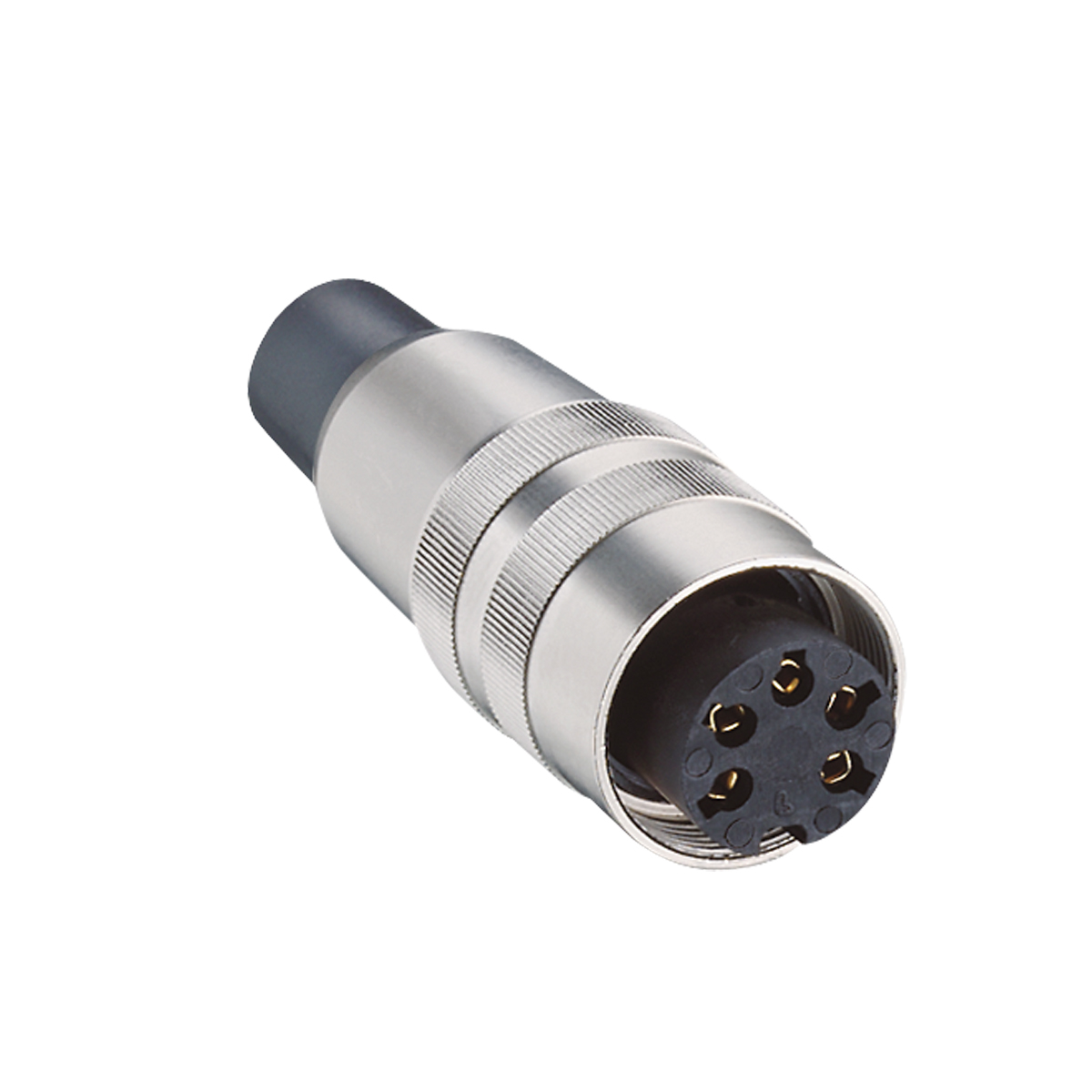 Lumberg Holding GmbH & Co. KG-KV 50/6-8 Connector Circular Circular connectors with threaded joint acc. to IEC 60130-9, IP 40