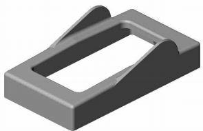 SCHURTER-4430.1360 Stromkreisunterbrecher, Zubehör Cover For 2 Pole Rocker Actuated For All Basic-Types Of TA45 With Rocker Actuated