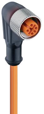 Lumberg-RKWT 4-07/10M null Cable Assembly Circular Sensor/Actuator 10m 24AWG M12 Circular 4 POS F