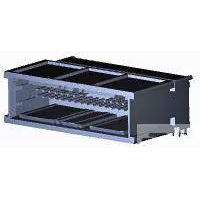 TE Connectivity-2-2177419-3 连接器插头及 PCB 插座 Conn Shrouded Header (4 Sides) HDR 32 POS 1.8mm Solder RA Thru-Hole Tray