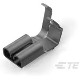 TE Connectivity-60195-2 Steckverbinderanschlüsse Quick Disconnect Terminal 14-20AWG Brass F 13.46mm Tin Reel/Strip