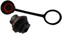 Bel Fuse-SS-60400-030 Steckverbinder, Telefon und Telekommunikation Conn RJ-45 Coupler F/F 8/8 POS ST Panel Mount 1/1 Port SealJack™ Cat 6a