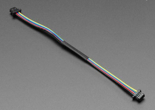 Adafruit Industries-4210 Montajes de cables, otros Wire to Board Cable Assembly, Straight, 4 Pin. 100mm Long