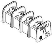 Molex-38710-6309 Steckverbinder, Klemmenblöcke Conn Barrier Strip 9 POS 9.53mm Solder ST Thru-Hole 15A/Contact