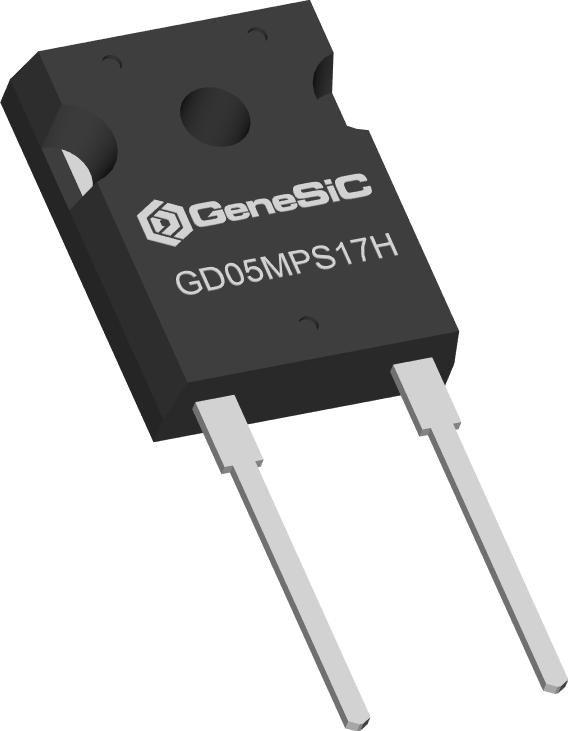 GeneSiC Semiconductor-GD05MPS17H Rectifiers Diode Schottky 1.7KV 15A 2-Pin(2+Tab) TO-247