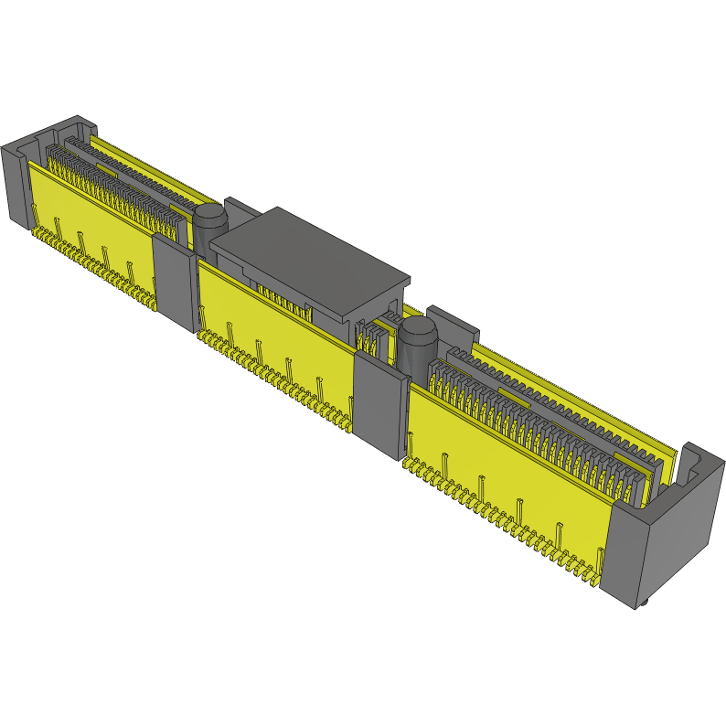 Samtec-QFSS-078-04.25-L-D-A-P-TR Steckverbinderleisten und Leiterplattenbuchsen Conn High Speed Socket Strip SKT 120Signal/36Ground POS 0.635mm Solder ST SMD T/R