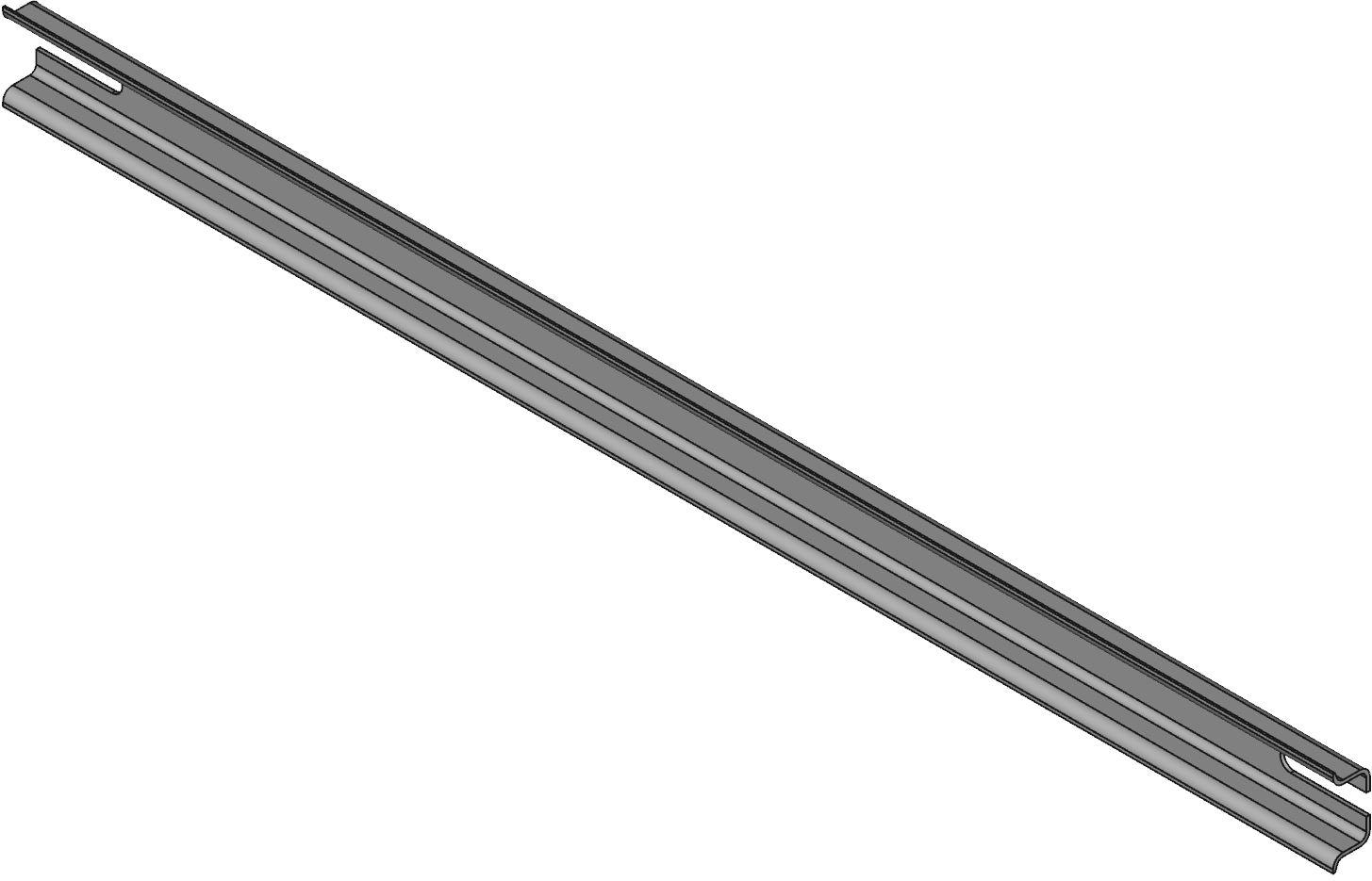 Hammond Manufacturing-2DCK24 Productos, misceláneos Field installable DIN Rails