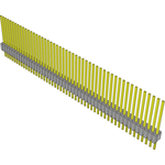 Conn Unshrouded Header HDR 50 POS 1.27mm Solder ST Top Entry Thru-Hole Tube