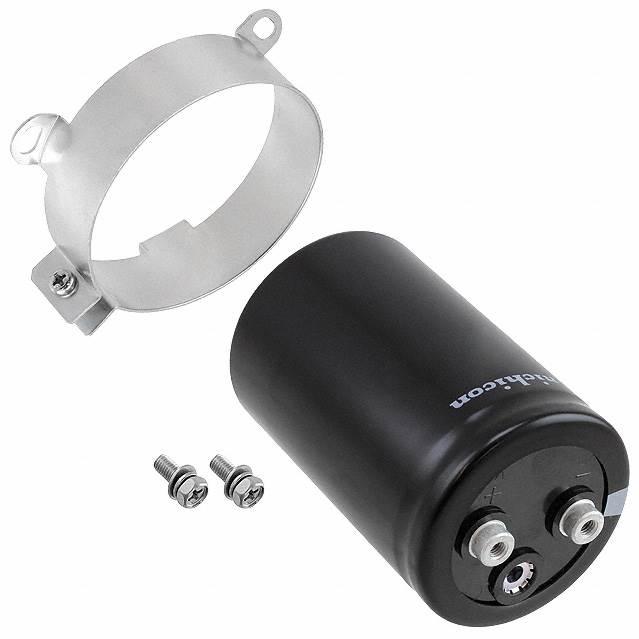 Nichicon-LNU2H182MSEG Capacitor Aluminum Electrolytic Cap Aluminum Lytic 1800uF 500V 20% (63.5 X 100mm) Clamp Mount Screw 7.4A 5000h 105°C Bulk