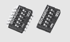 NIDEC Copal Electronics-CHS-06TB Interruttore a slitta Switch Slide OFF ON 6PST Recessed Slide 0.1A 24VDC Gull Wing SMD T/R