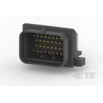 Conn Shrouded Header (4 Sides) RCP 34 POS 1.5mm Solder RA Thru-Hole Tube