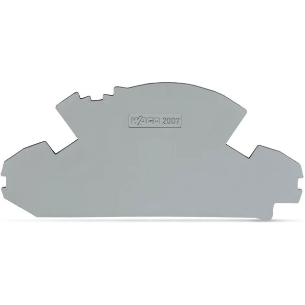 WAGO-2007-8891 Steckverbinderzubehör End and separator plate, 1.5 mm thick, without lock-out seal option