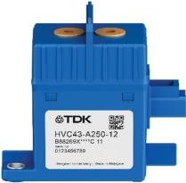 TDK-B88269X3210C11 Contactors Contactor 12VDC SPST-NO 60A Flange Mount