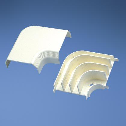 Panduit-T70RAIW Kabelzubehör Cable Accessories Right Angle Fitting Polyvinyl Chloride Off White