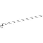 RF Cable Assembly SMA Right Angle Plug to Unterminated Cable RG-58 24 in Length 50 Ohms