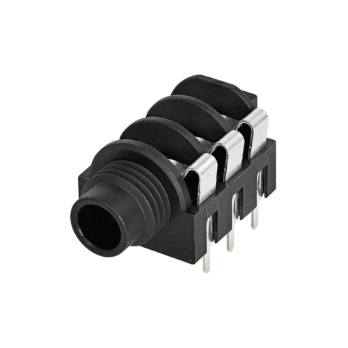 Neutrik Group-NMJ6HHD2 Steckverbinder für Audio und Video Conn 1/4" Stereo Jack F 2 POS Solder ST Thru-Hole 6 Terminal 1 Port