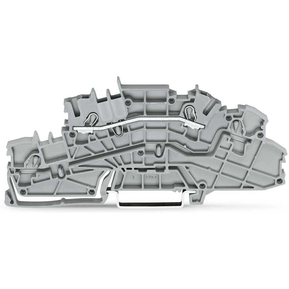WAGO-2003-6650 Steckverbinder, Klemmenblöcke Conn Terminal Block 2 POS Spring Clamp T DIN Rail 20A CAGE CLAMP® Box