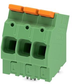 PHOENIX CONTACT-1333818 Bloques terminales del conector Conn PC Terminal Block 3 POS 10mm Solder Thru-Hole 76A Cardboard