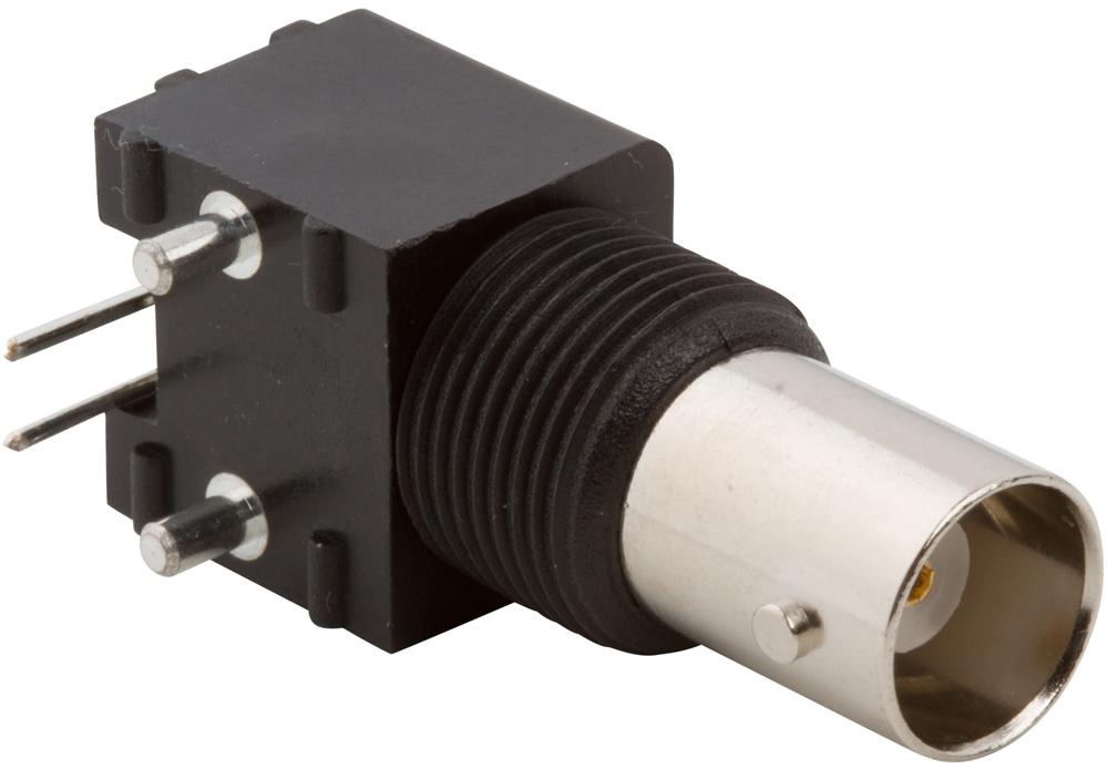 Amphenol RF-031-5540 Raccordement FR Conn BNC 0Hz to 1GHz 50Ohm Solder RA Thru-Hole RCP Gold