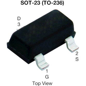 Vishay-SI2333CDS-T1-GE3 MOSFETs Trans MOSFET P-CH 12V 7.1A 3-Pin SOT-23 T/R