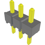 Conn Unshrouded Header HDR 3 POS 2.54mm Solder ST Top Entry Thru-Hole Bulk