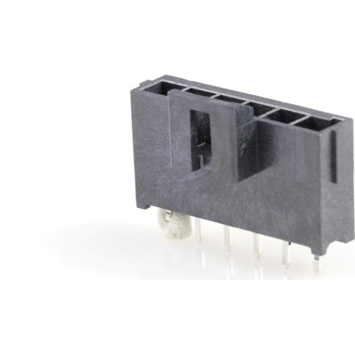 Molex-1722861306 Cabezales del conector y receptáculos PCB Conn Wire to Board HDR 6 POS 3.5mm Solder ST Thru-Hole Tray