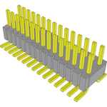 Conn Unshrouded Header HDR 30 POS 1.27mm Solder ST Top Entry SMD Tube