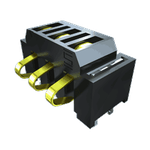 Conn One Piece Interface M 3 POS 2.54mm Solder RA Side Entry SMD T/R