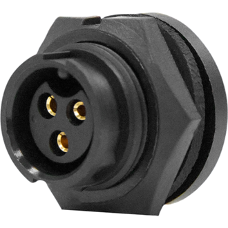 Switchcraft-7380-3SG-300 Steckverbinder, rund Conn Circular SKT 3 POS Crimp ST Panel Mount 3 Terminal 1 Port Bulk