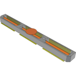 Conn Micro High Speed Socket Strip SKT 180 POS 0.5mm Solder ST Top Entry SMD Q Strip® T/R