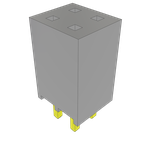 Conn Socket Strip SKT 4 POS 2.54mm Solder ST Top Entry Thru-Hole Bulk