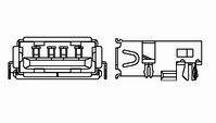 TE Connectivity-8-1734038-1 Connector USB USB Connectors