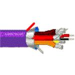 Belden-1806F Z4B1000 Kabel, Mehrleiter Shielded Multi-Conductor Cable Foil Polyethylene 24Conductors 24AWG 21.05mm 300VAC Violet Polyvinyl Chloride 304.8m Reel