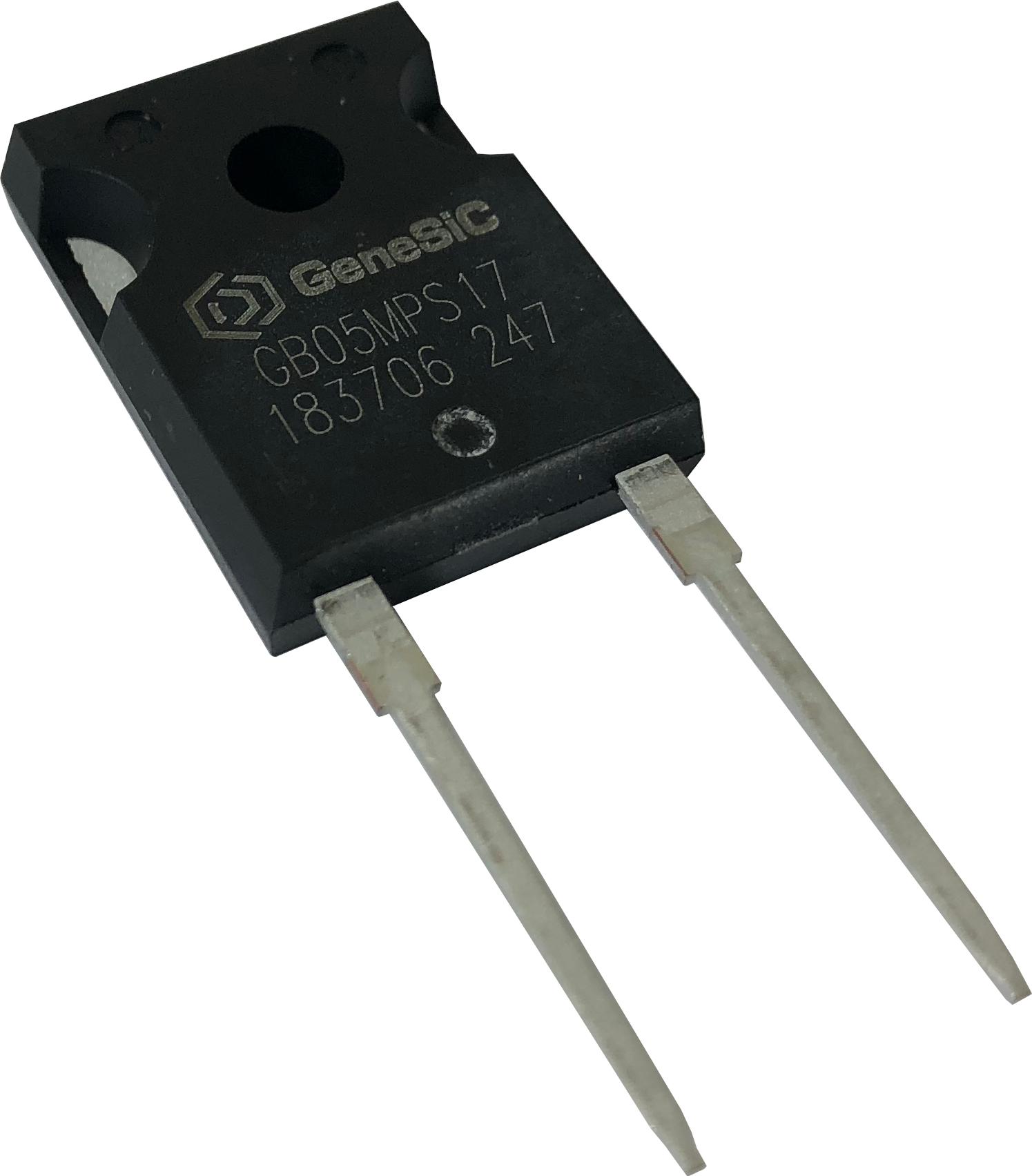 GeneSiC Semiconductor-GB05MPS17-247 Rectifiers Diode Schottky SiC 1.7KV 25A 2-Pin(2+Tab) TO-247