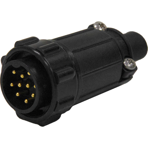 Conxall-13382-10PG-321 圆形连接器 Conn Circular PIN 10 POS Solder Cup ST Cable Mount 10 Terminal 1 Port Bulk