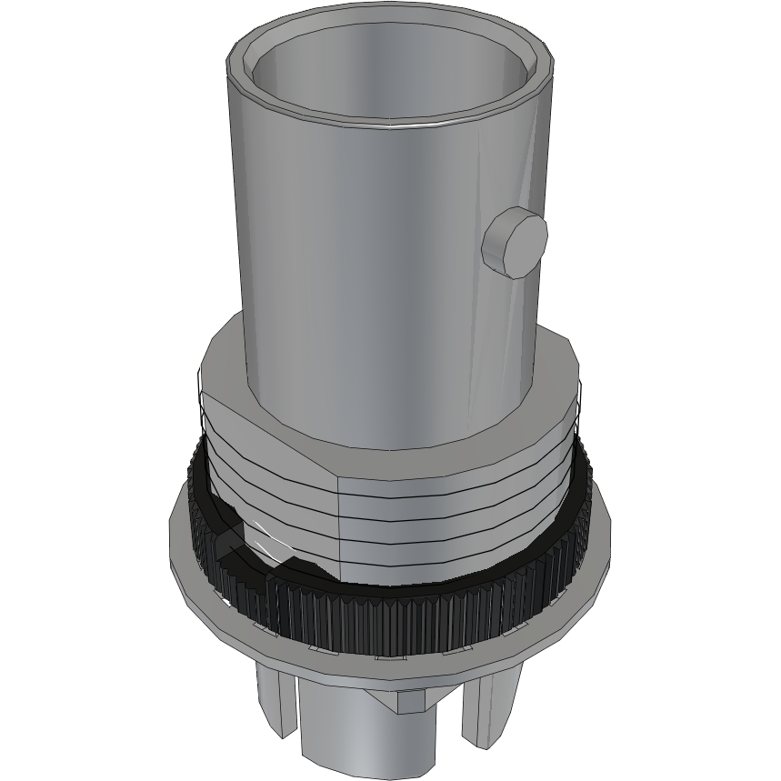 Samtec-BNC7T-J-P-HN-ST-EM1D Connector RF Conn BNC 0Hz to 12GHz 75Ohm Solder ST Edge Mount RCP Gold Over Nickel Bulk