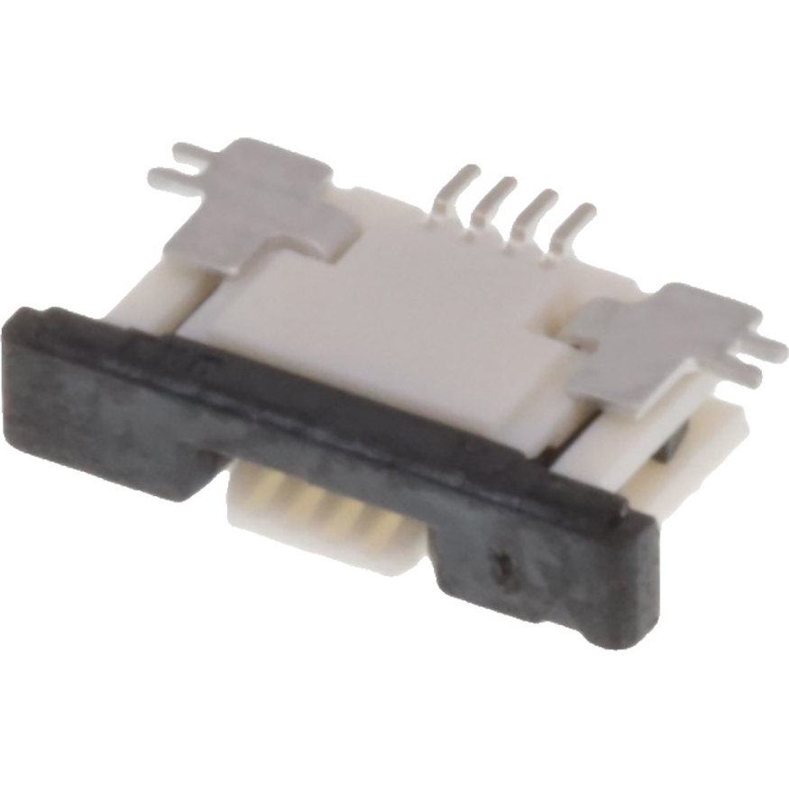 Molex-52745-0433 Raccordement FCC-FPC Conn FFC/FPC Connector SKT 4 POS 0.5mm Solder RA SMD Easy-On™ T/R
