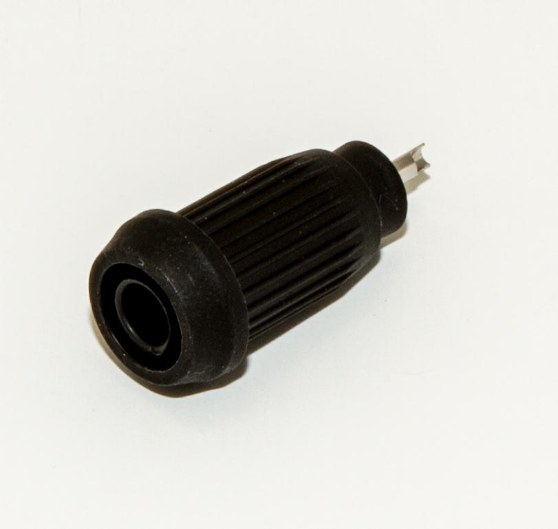 Mueller Electric-BU-31605-0  Conn Banana Jack F 1 POS Solder Cup ST Panel Mount 1 Port