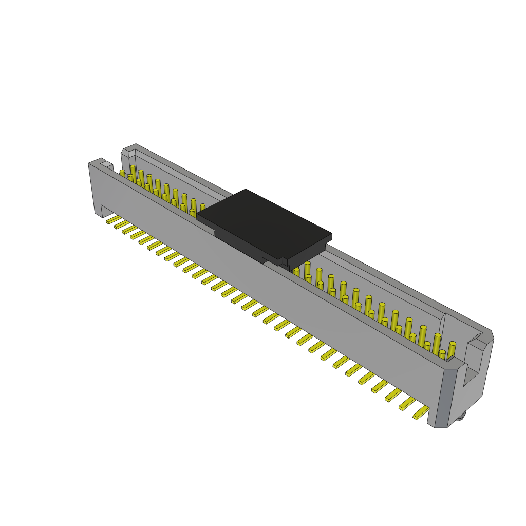 Samtec-TFM-130-02-SM-D-A-P-TR Steckverbinderleisten und Leiterplattenbuchsen Conn Shrouded Header (4 Sides) HDR 60 POS 1.27mm Solder ST Top Entry SMD TIGER EYE™ T/R