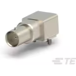TE Connectivity-5414907-1 RF-Steckverbinder Conn BNC 0Hz to 2GHz 75Ohm Solder RA Thru-Hole RCP Gold Over Nickel Tube