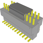 Conn Unshrouded Header HDR 23 POS 1mm Solder ST SMD Tube