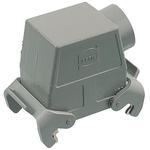 Hood 90° 32A Shell Size Powder Die Cast Aluminum Double Lock Han®