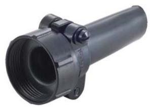 Amphenol-MS3057-20A Schrumpfbalgenadapter Backshell Clamp Straight Aluminum Black Anodize