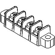 Molex-38700-6106 Bloques terminales del conector Conn Barrier Strip 6 POS 8.26mm Solder ST Thru-Hole 15A/Contact