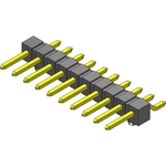 Samtec-TSM-110-01-L-SH-A Steckverbinderleisten und Leiterplattenbuchsen Conn Unshrouded Header HDR 10 POS 2.54mm Solder RA Side Entry SMD Tube