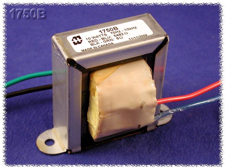 Hammond Manufacturing-1750B Audio Transformers Transformer 50 Hz-12 KHz