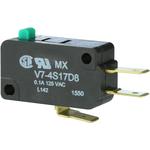 Switch Snap Action N.O./N.C. SPDT Plunger 0.1A 250VAC 0.25N Screw Mount Quick Connect