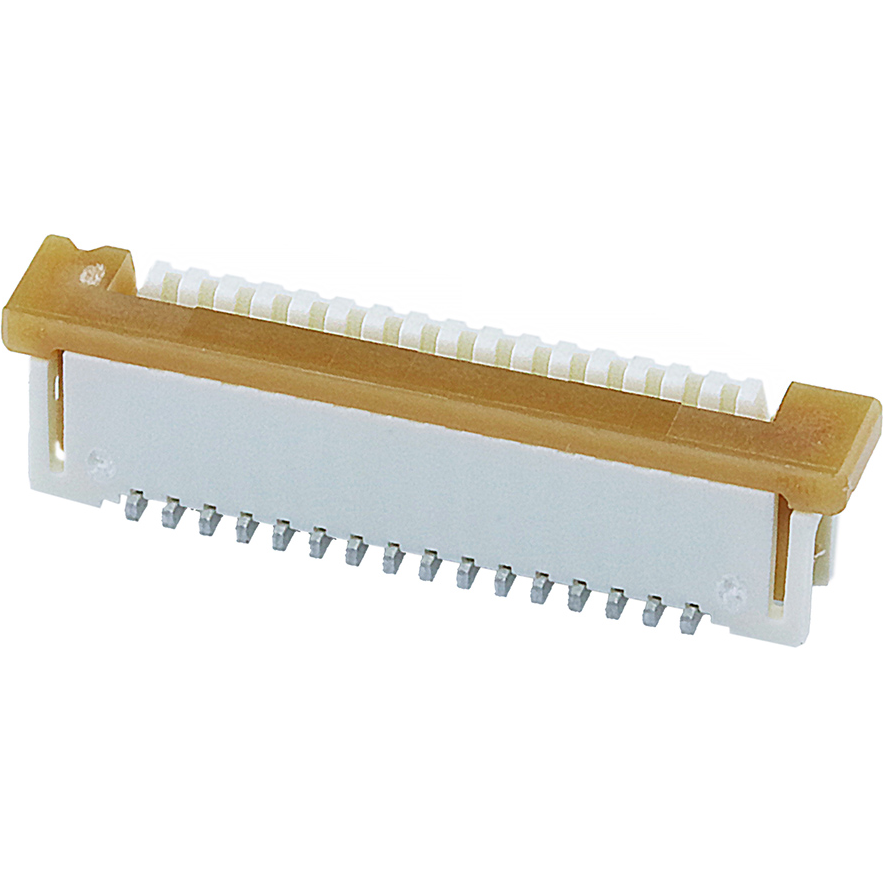 Molex-526101672 Steckverbinder, FFC-FPC Conn FPC Connector SKT 16 POS 1mm Solder ST SMD Easy-On™ T/R